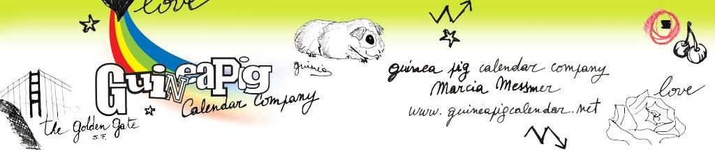 guinea pig 2011 calendar