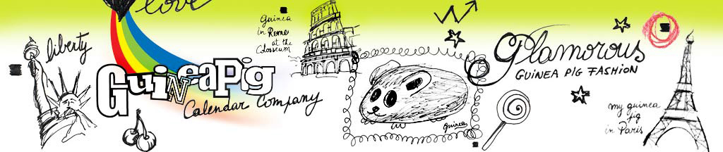 guinea pig 2011 calendar